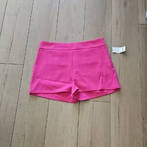 Bar III Vibrant Pink Athletic Shorts